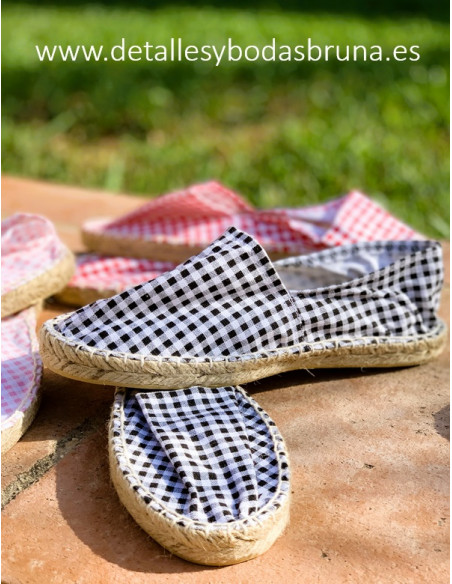 Alpargatas Cuadros Vichy