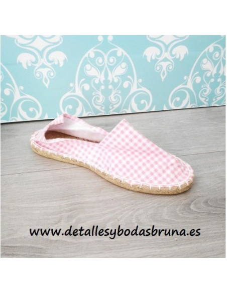 Alpargatas Cuadros Vichy