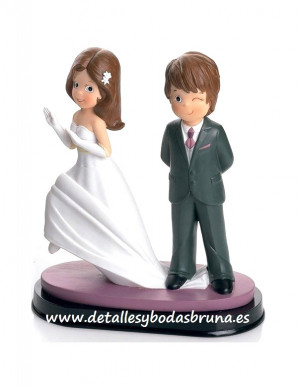 Figura de Novios Guiño