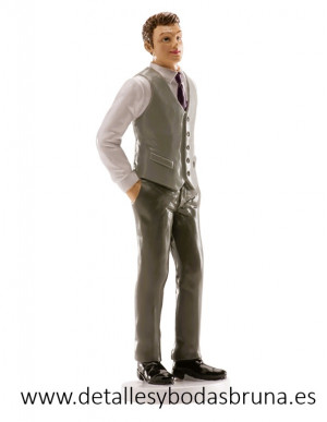 Figura de Novio Chaleco 2