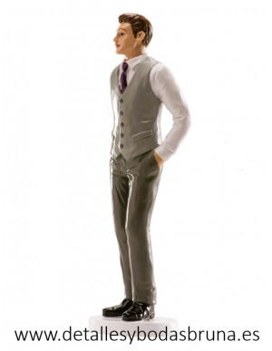 Figura de Novio Chaleco
