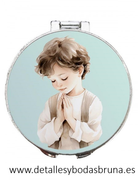 Espejo de Comunión Niño con Chaleco