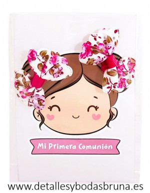 Gomas Coletero Niña detalles Comunión