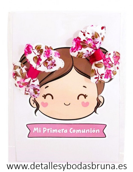 Gomas Coletero Niña detalles Comunión