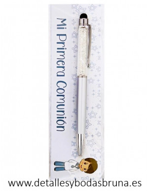 Boli Piedras Comunión Niño Marinero Estrellas