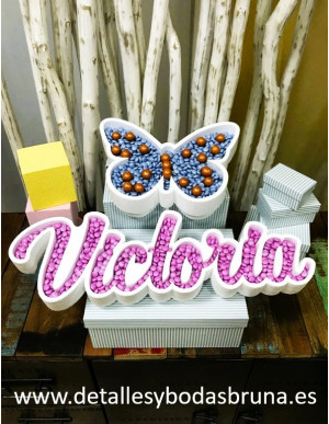 Nombre de Corcho para Chuches Mariposa