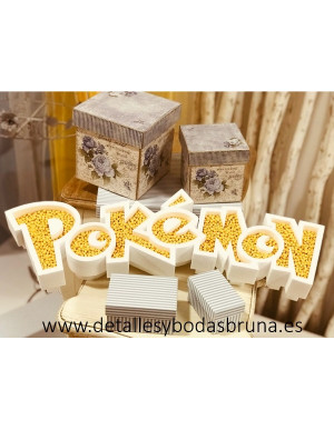Letras Chuches Pokémon