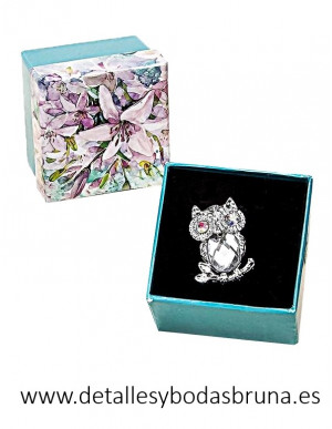 Broche Búho en Caja 2