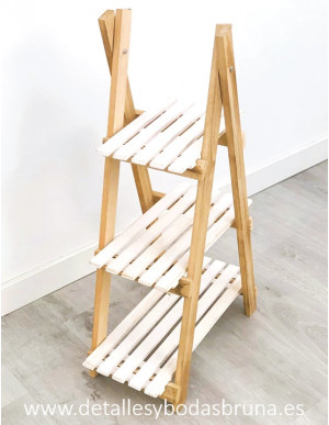 Estantería de Madera Triángulo 2