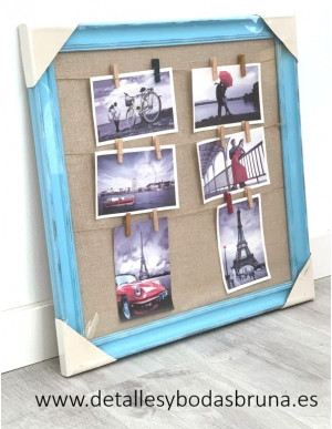 Marco Fotos Seating Plan Boda y Comunión