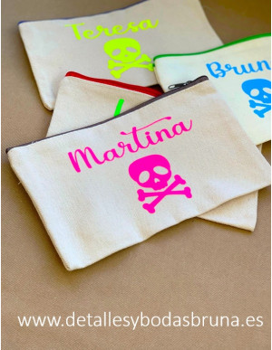 Neceser Comunión Personalizado con Calavera