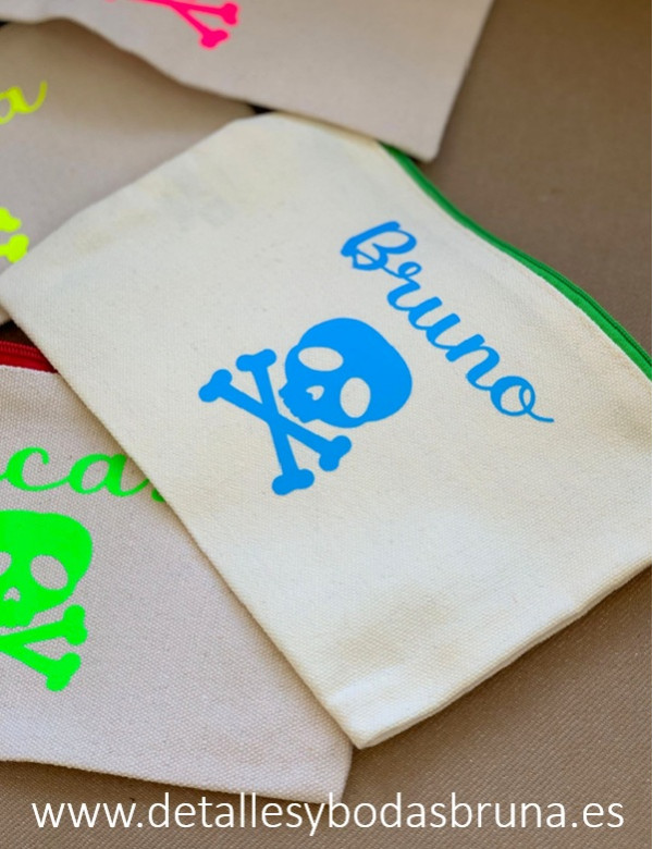 Neceser Comunión Personalizado con Calavera