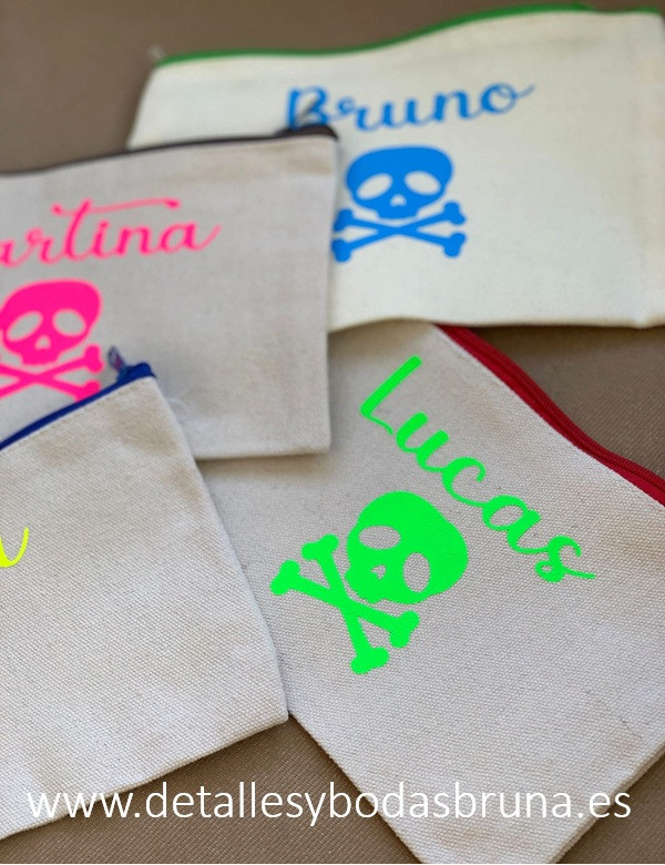 Neceser Comunión Personalizado con Calavera