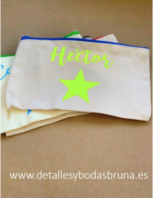 Neceser Comunión Personalizado con Estrella