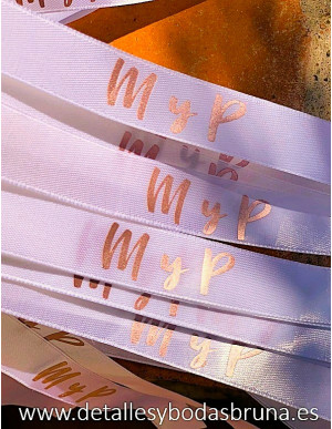 Lazos Personalizados con Iniciales 2