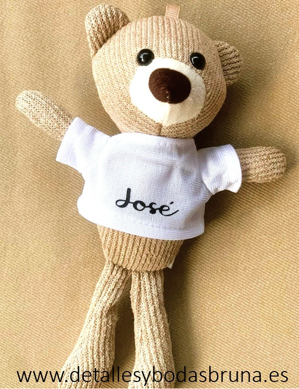 Osito de Peluche Personalizable con Nombre