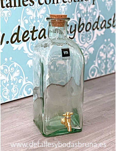 Dispensador de Bebida con grifo 2L