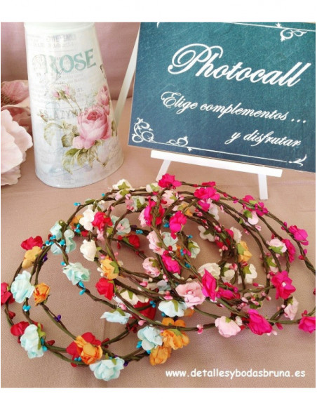 Corona de Flores Gipsy