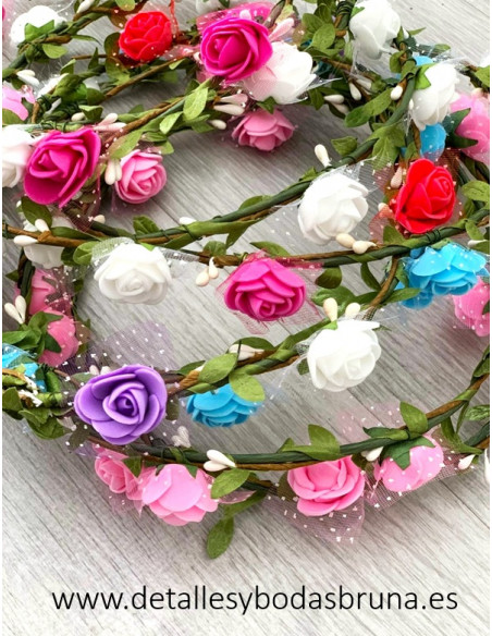 Corona de Flores Eva