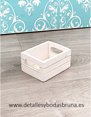 Caja de Madera Verde Pequeña