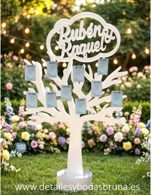 Árbol de Corcho Blanco Seating  Plan