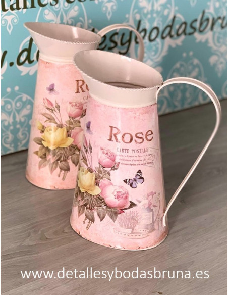 Jarra Roses Rosa