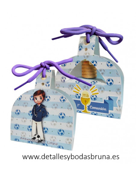 Mikado Ambientador Coche Comunión Niño Almirante Fútbol