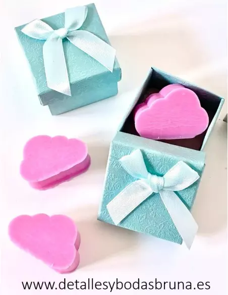 Jabones Nube Rosa en Caja 7 unidades