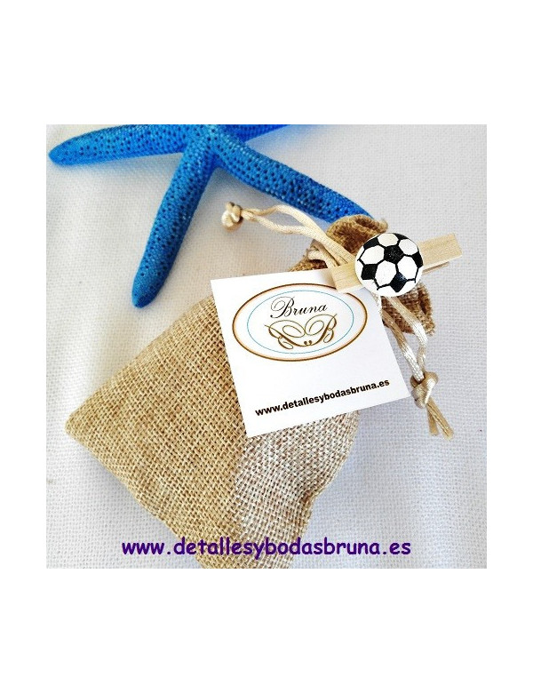 Pinzas Balon de Futbol