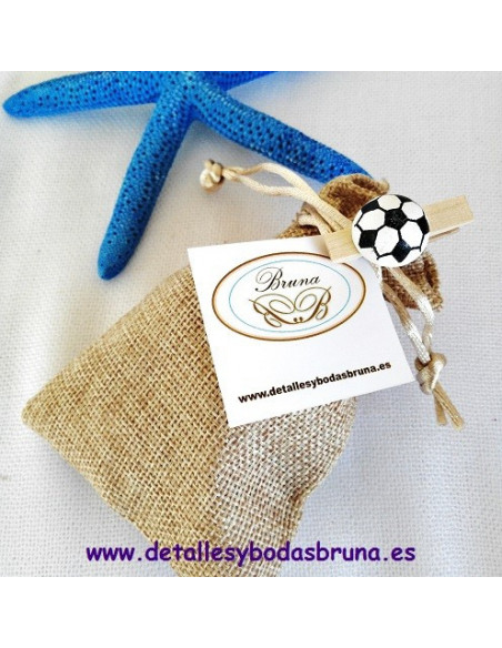 Pinzas Balon de Futbol