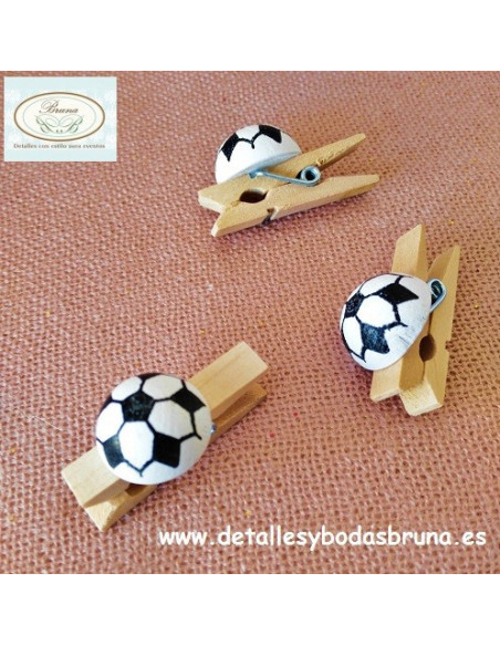 Pinzas Balon de Futbol