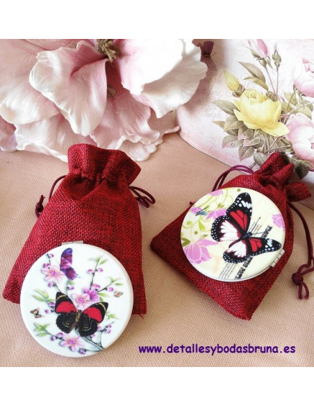 Bolsas de Lino pequeñas ESCOGE COLOR 