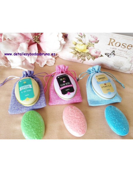 Bolsas de Lino pequeñas ESCOGE COLOR 