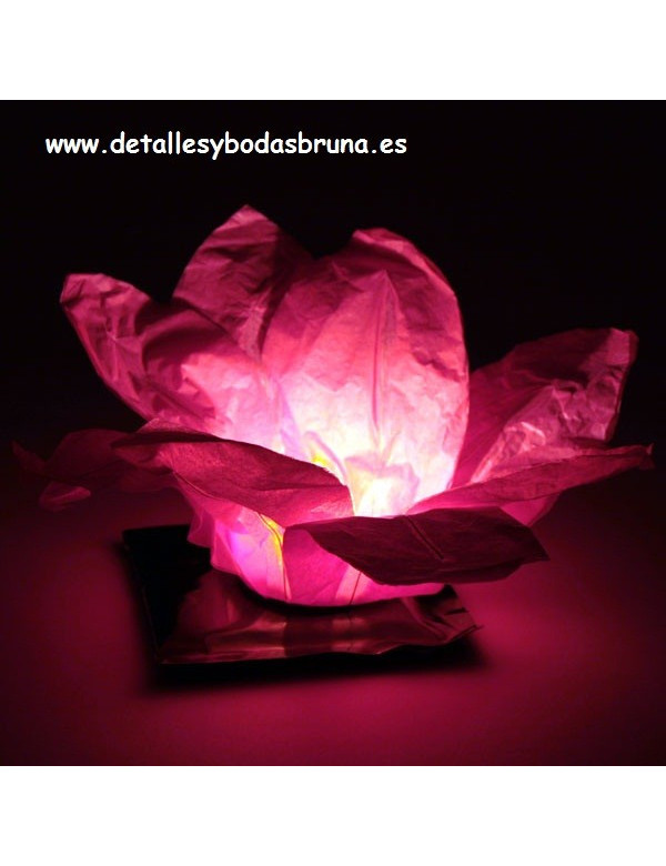 Lámparas Flotantes "Flor de Loto"