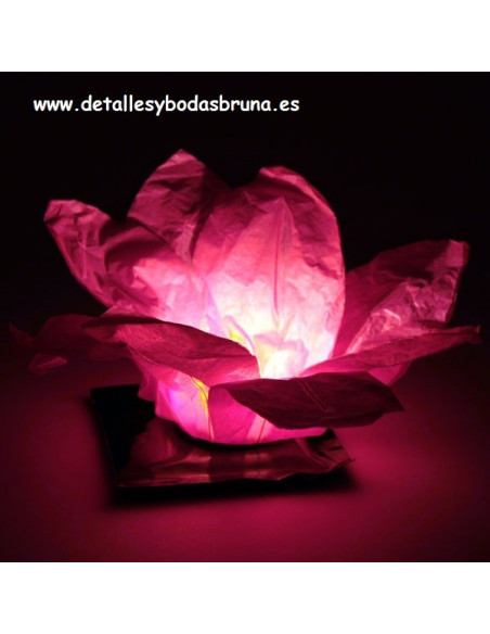 Lámparas Flotantes "Flor de Loto"