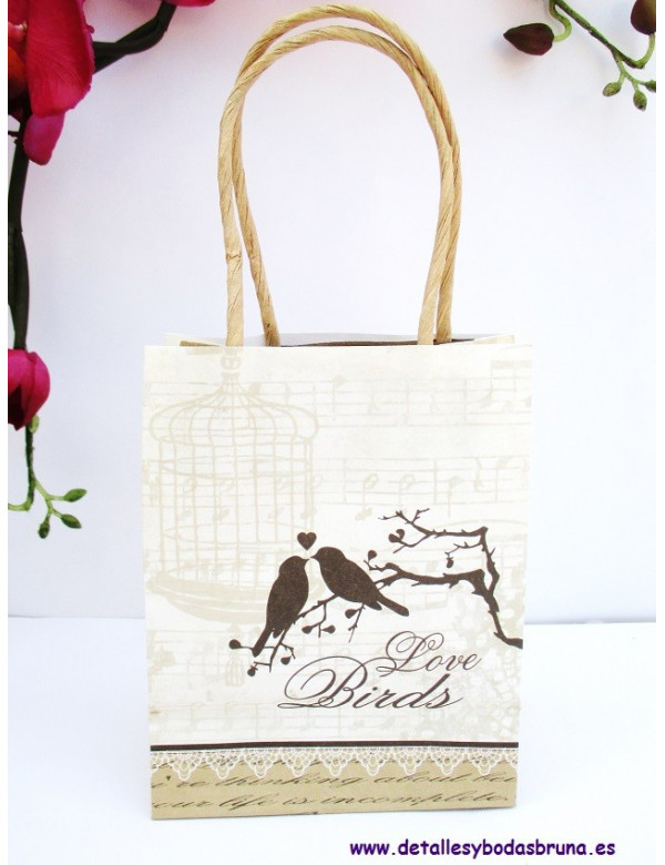 Bolsas con asa Love Birds