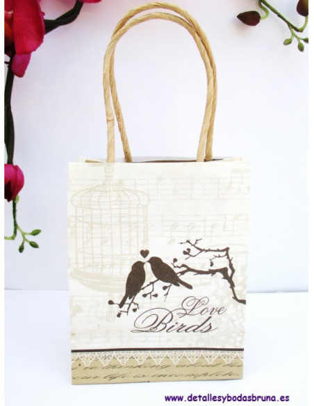 Bolsas con asa Love Birds