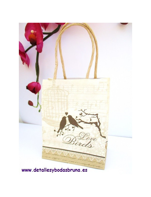 Bolsas con asa Love Birds