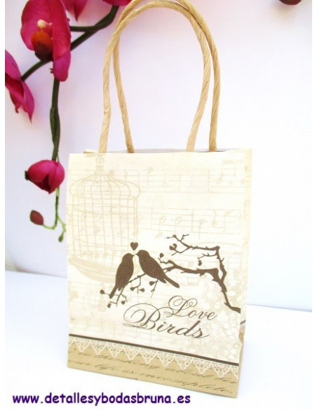 Bolsas con asa Love Birds