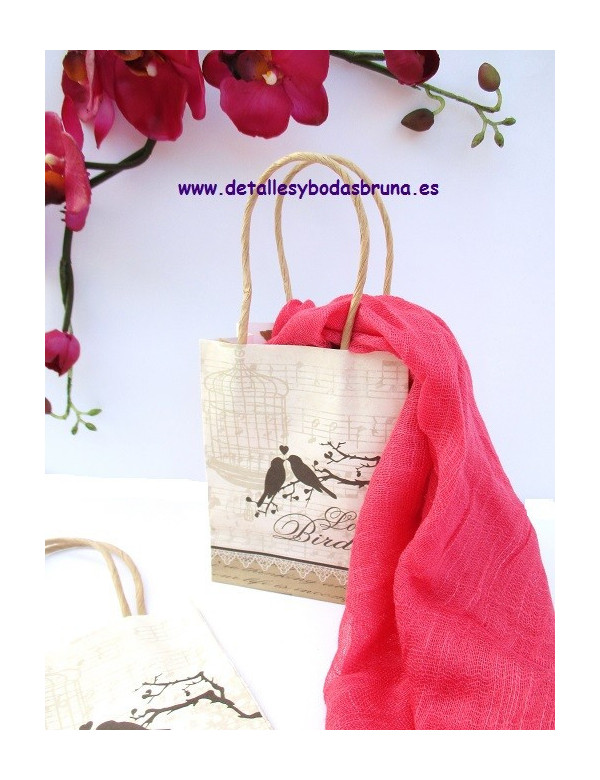 Bolsas con asa Love Birds