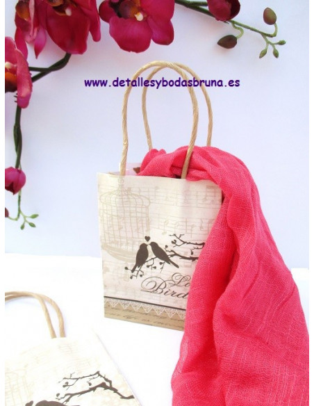 Bolsas con asa Love Birds
