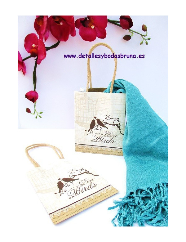 Bolsas con asa Love Birds