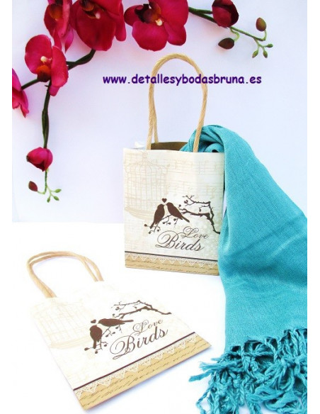 Bolsas con asa Love Birds
