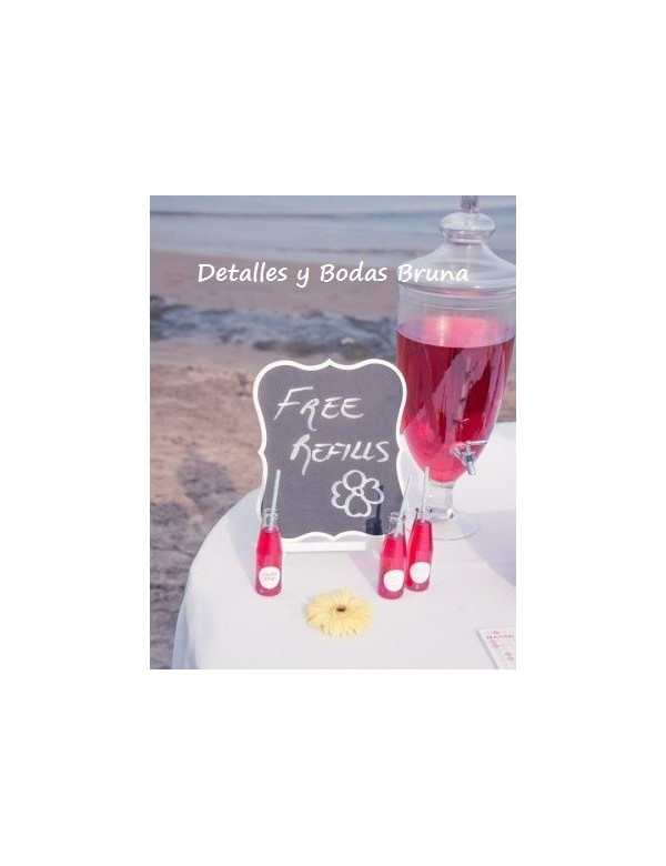 Pizarra Vintage Blanca Mediana 