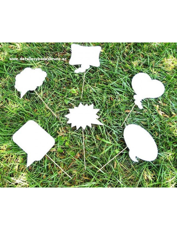 Bocadillos para photocall 6u 