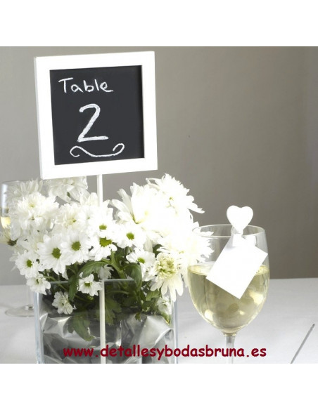 Mesero Pizarra con Peana 