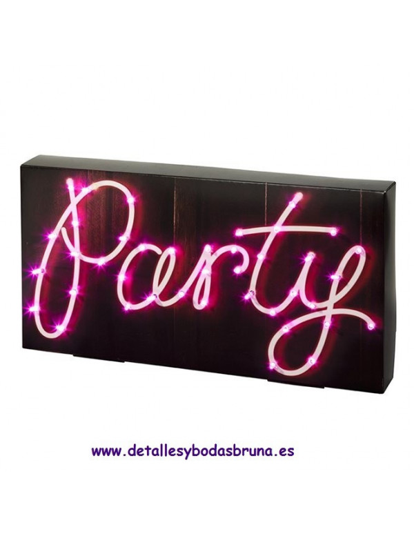 Cartel Luminoso Party - ULTIMAS 2 UNIDADES -