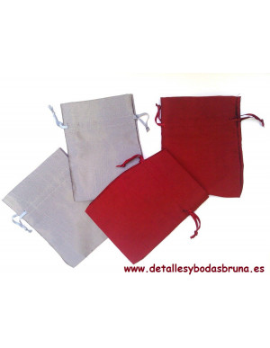 Bolsitas de Tela Metalizadas -ULTIMAS 20 UNIDADES-