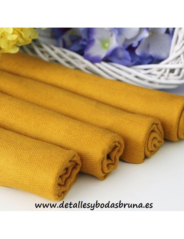 Pashminas Amplias Mostaza 