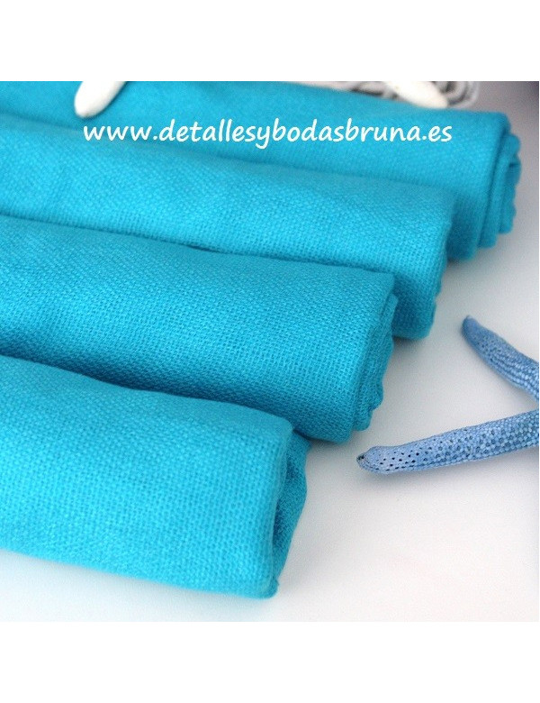 Pashminas Amplias Azul 